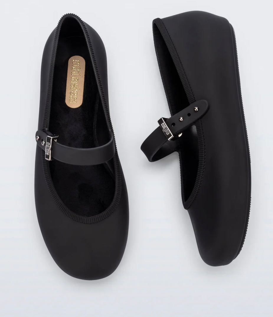 Black Ballerina Flats