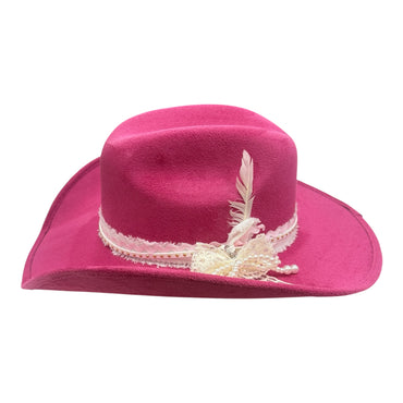 Fuchsia Cowgirl Hat-Onesize
