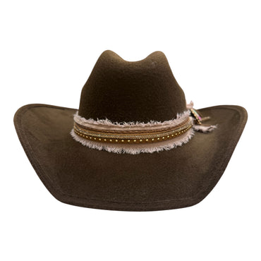 Brown Cowgirl Hat