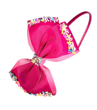 Fuchsia Sprinkle Headband