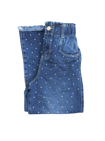 Dark Rhinestone Jeans