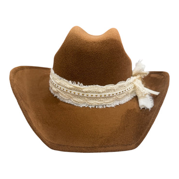 One-size Camel Cowgirl Hat