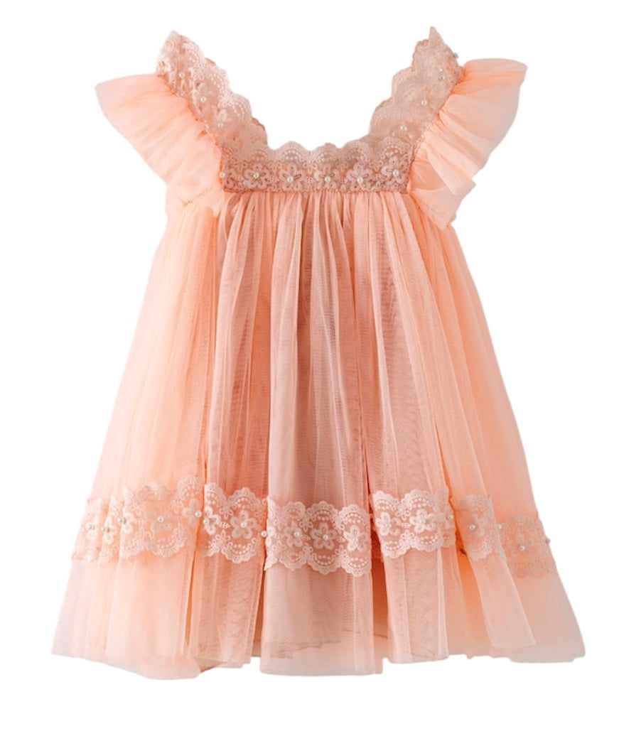 Pastel Coral Dress