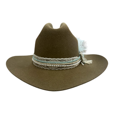 Light Brown Cowgirl Hat-Lg