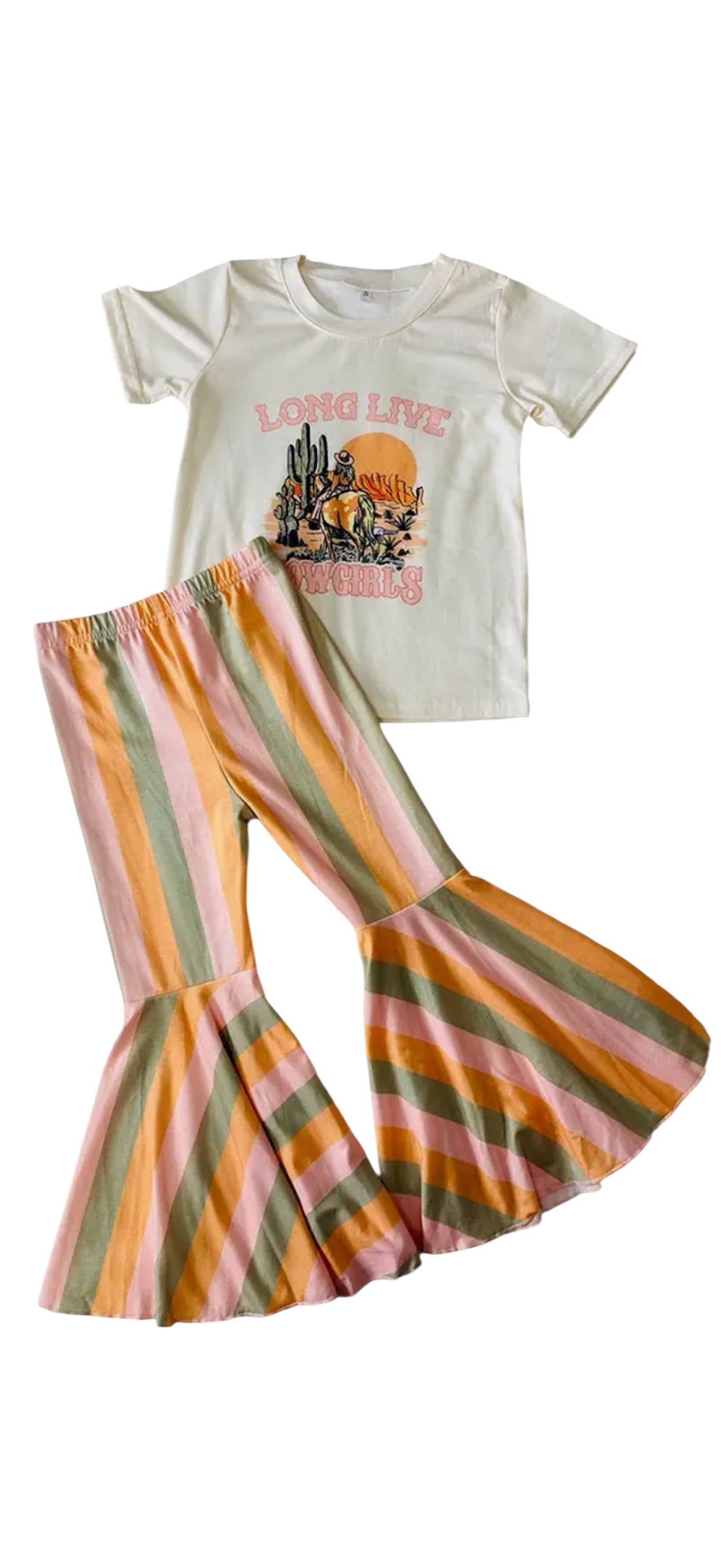 Long Live Cowgirls Bell Bottom Set