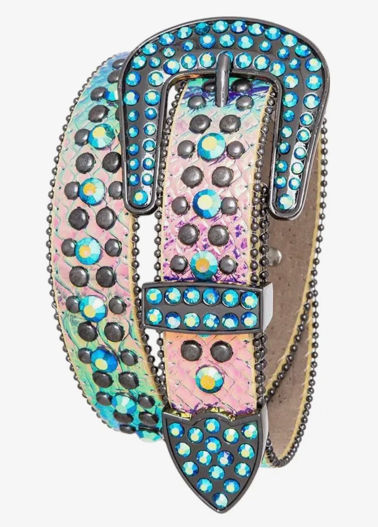 Iridescent Western Belt