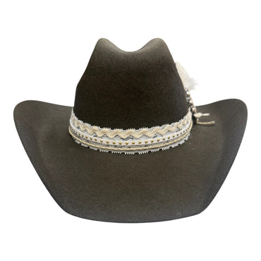 Brown Cowgirl Hat-Lg