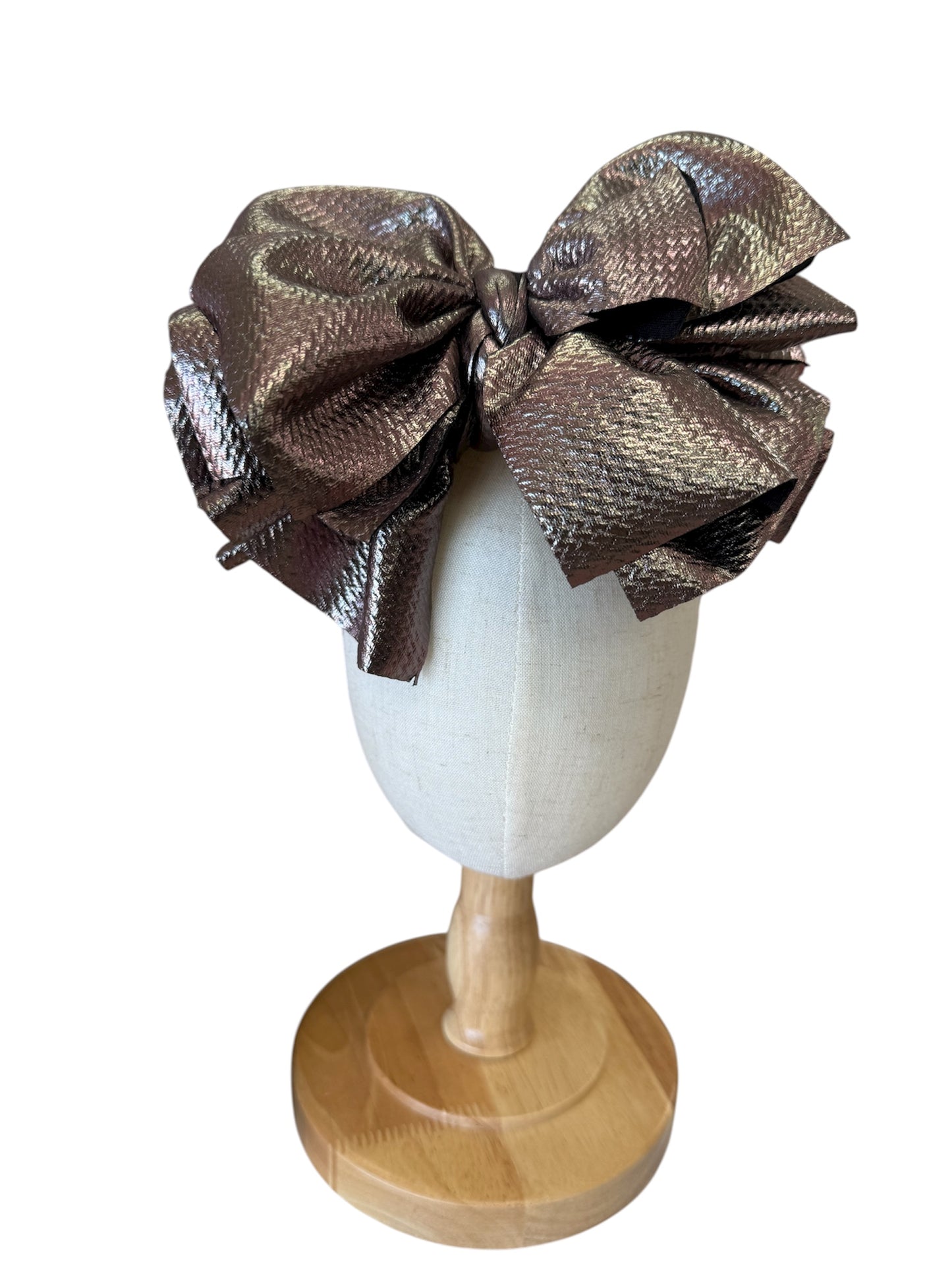 Dark Silver Metallic Headband