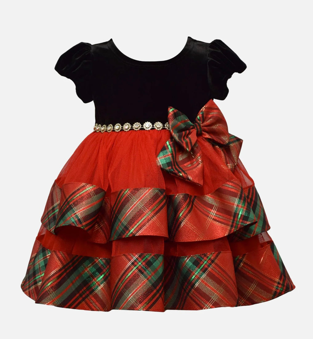 Plaid Holiday Dress
