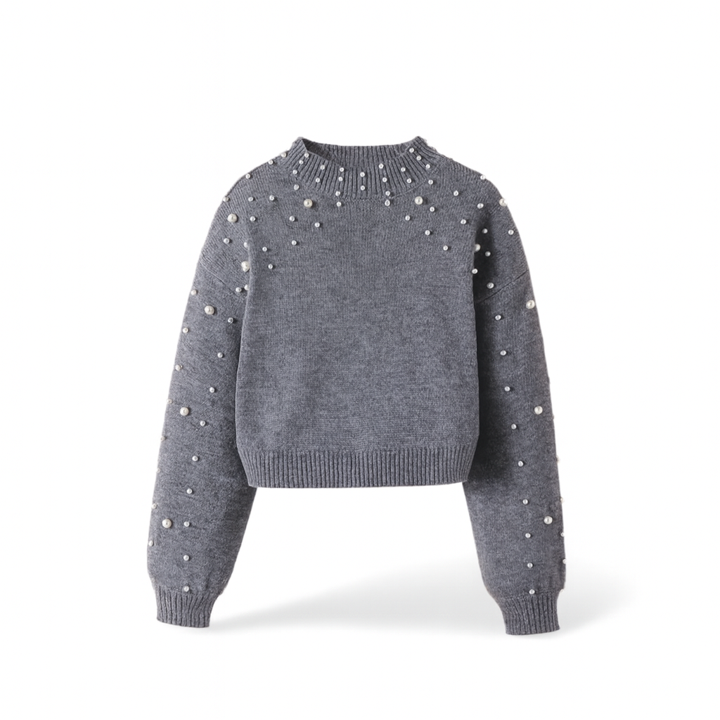 Grey Pearl Sweater