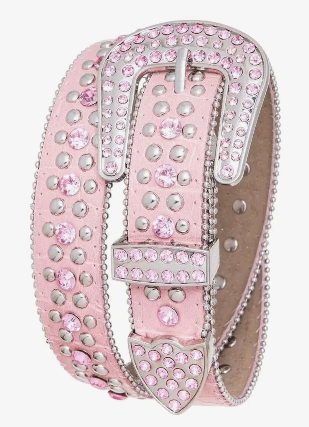 Pink Western Belt