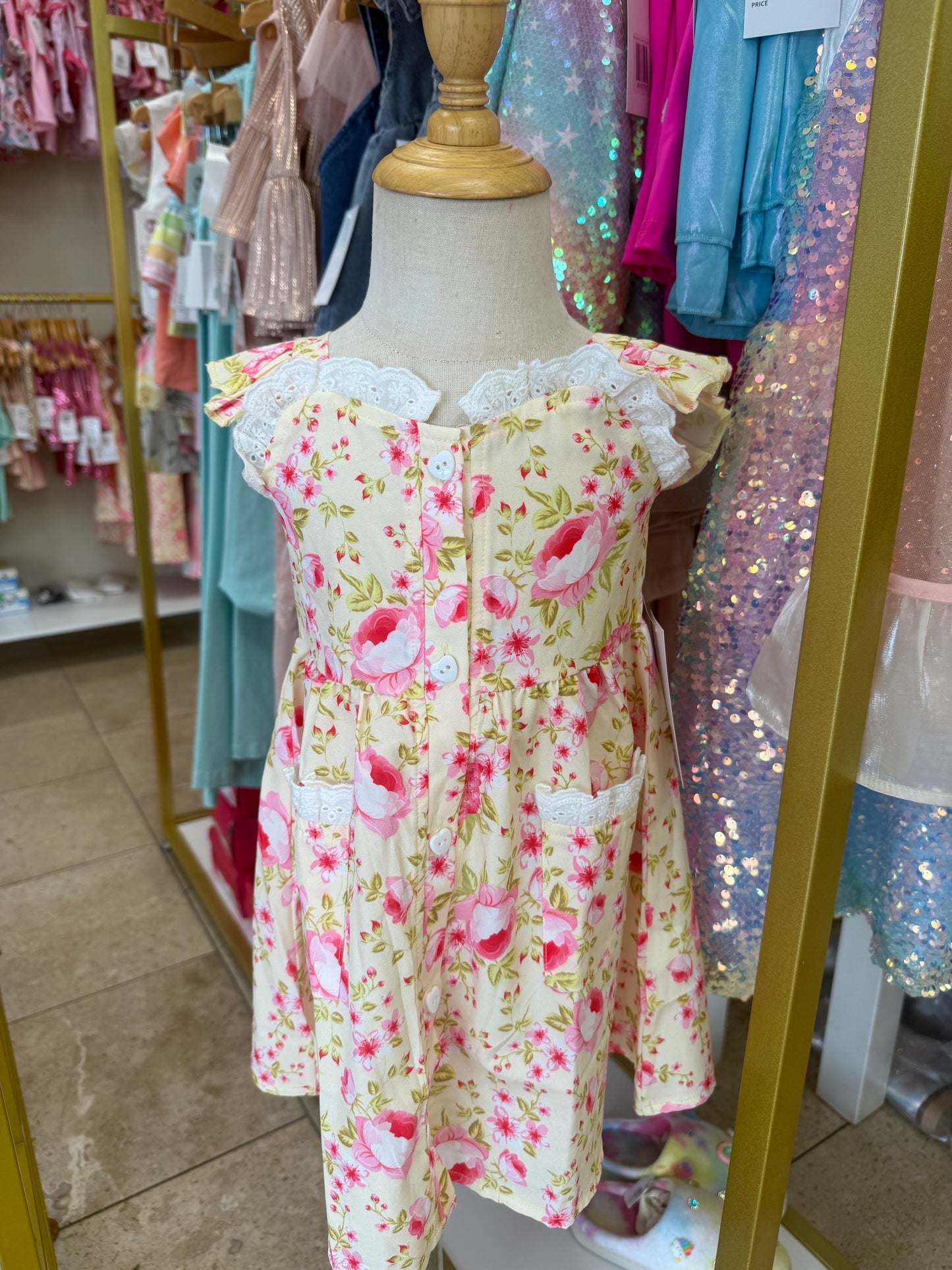 Vintage Flower Dress