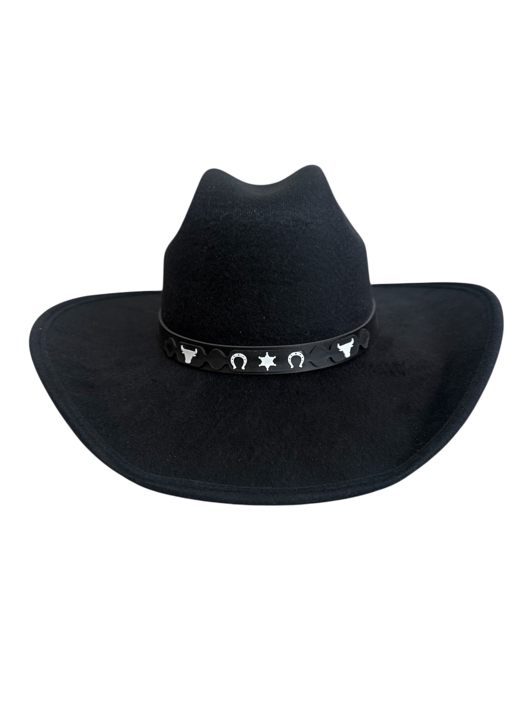 Black Tejana Cowgirl Hat