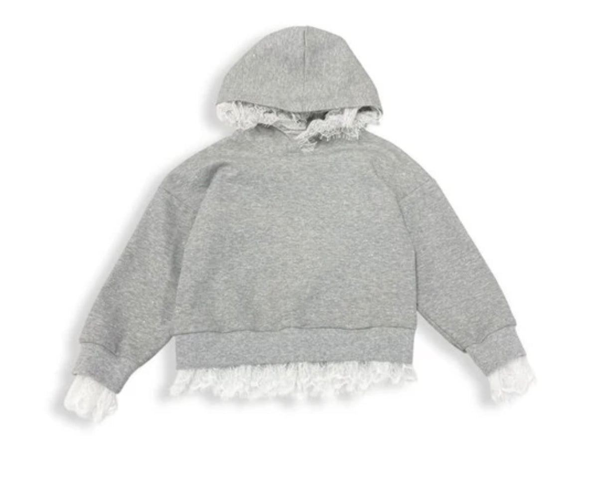 Hoodie/Pants Rhinestone Set