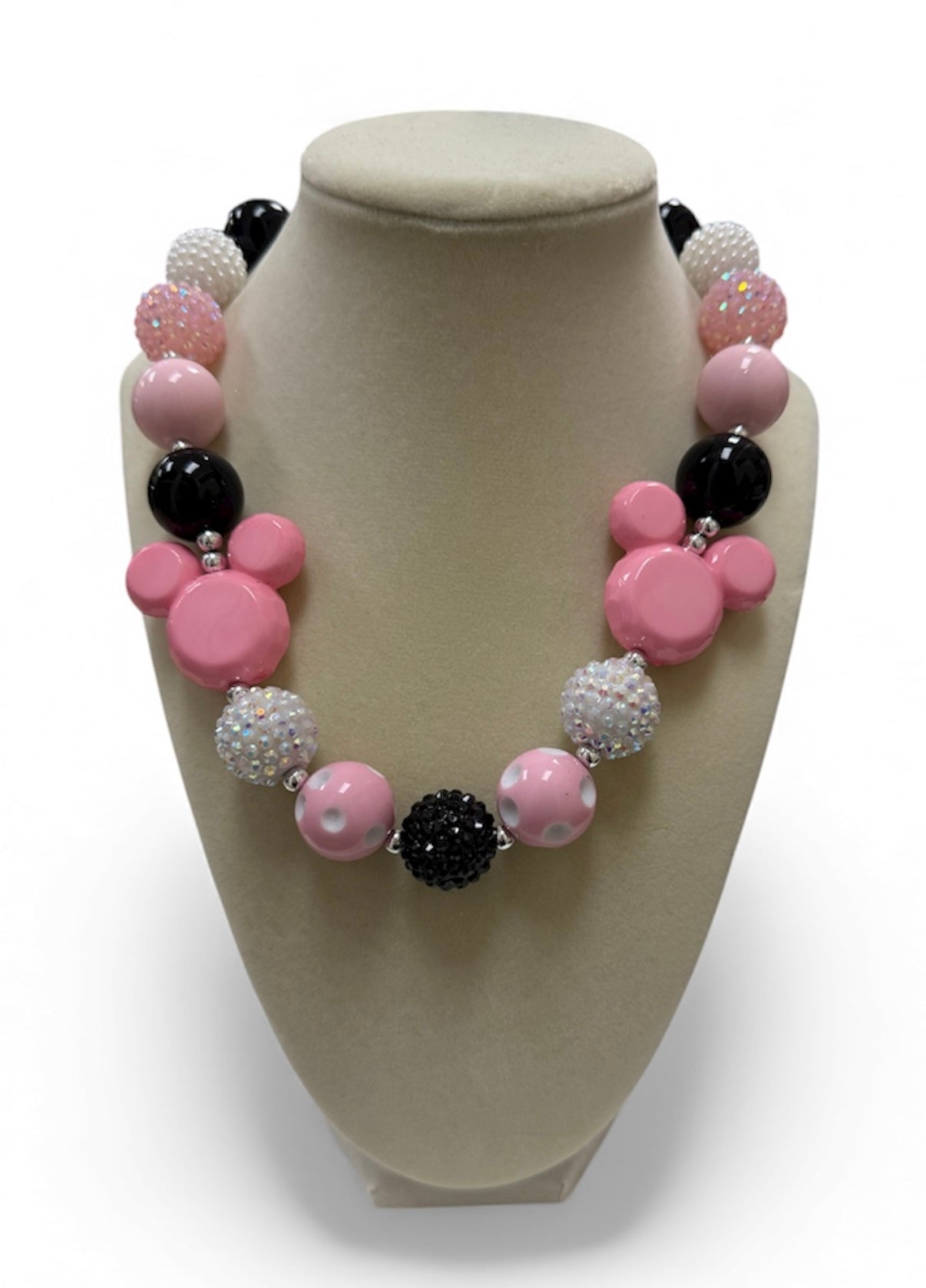 Minnie Mouse Bubble Necklace