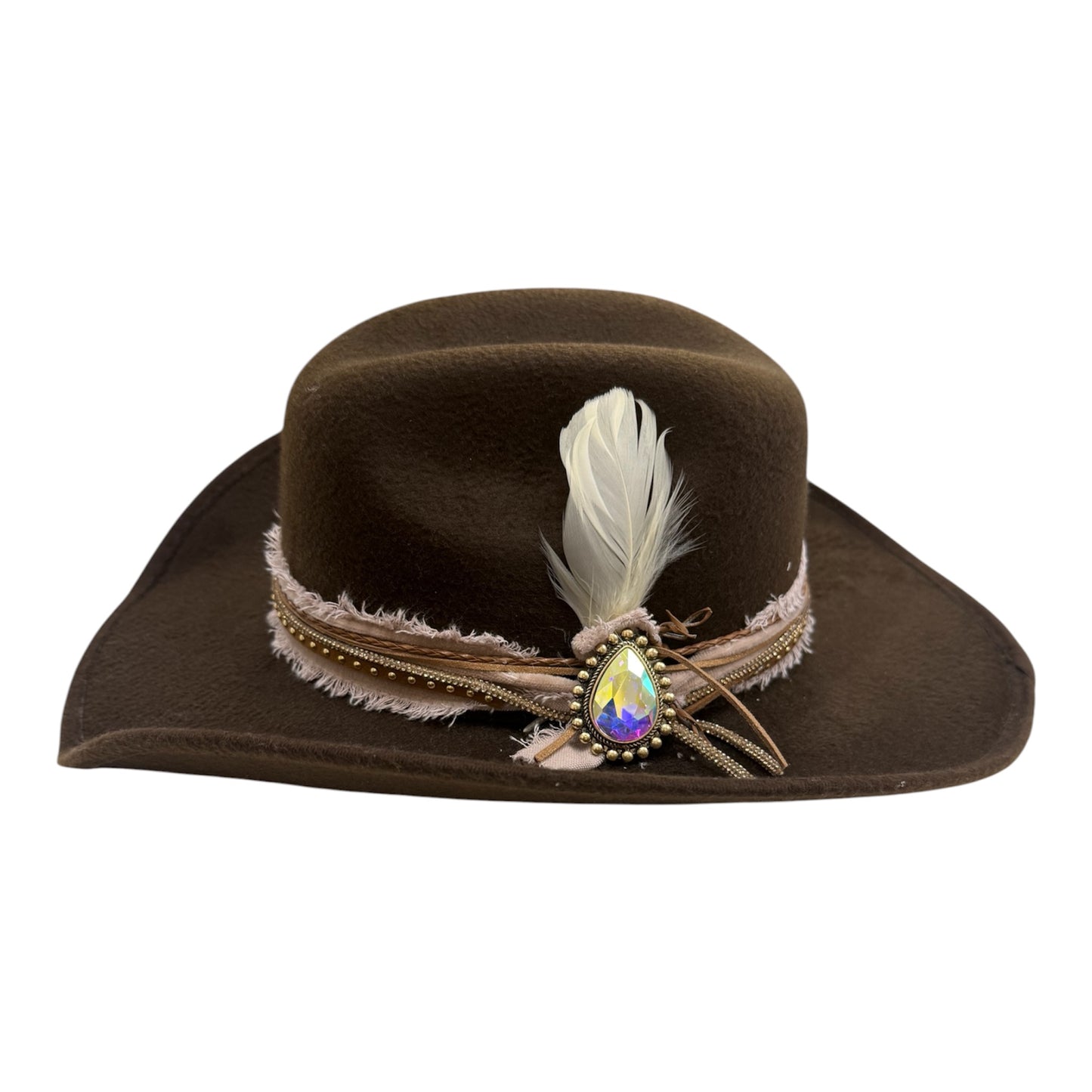 Brown Cowgirl Hat