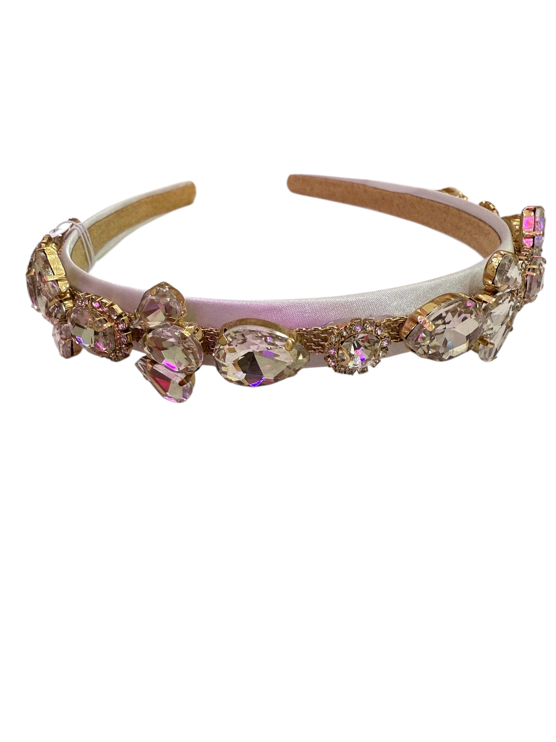 White/Gold Headband