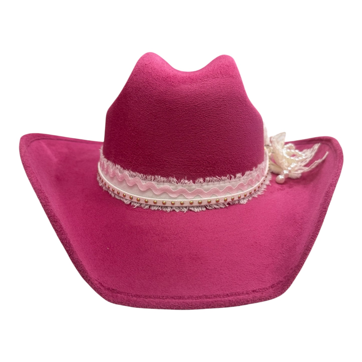 Fuchsia Cowgirl Hat-Onesize