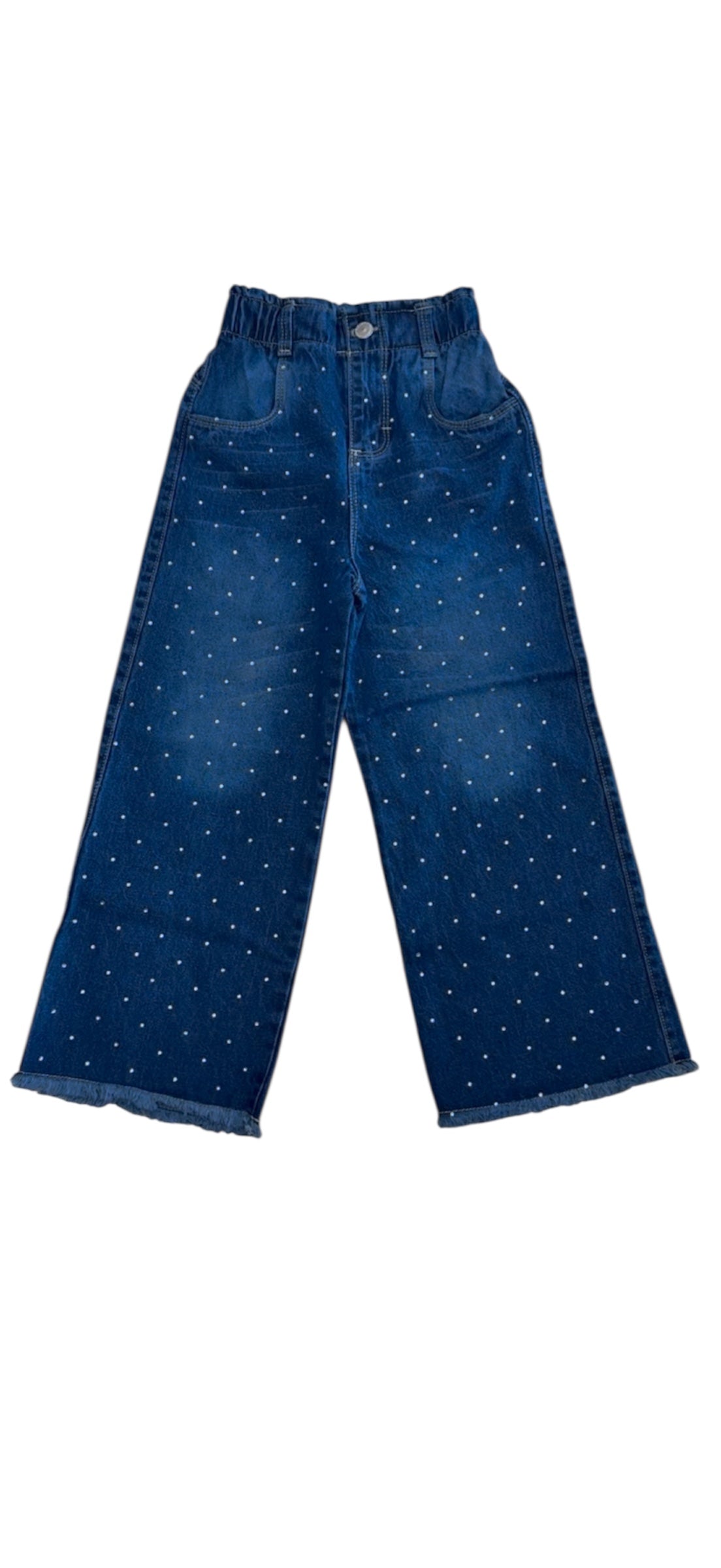 Dark Rhinestone Jeans