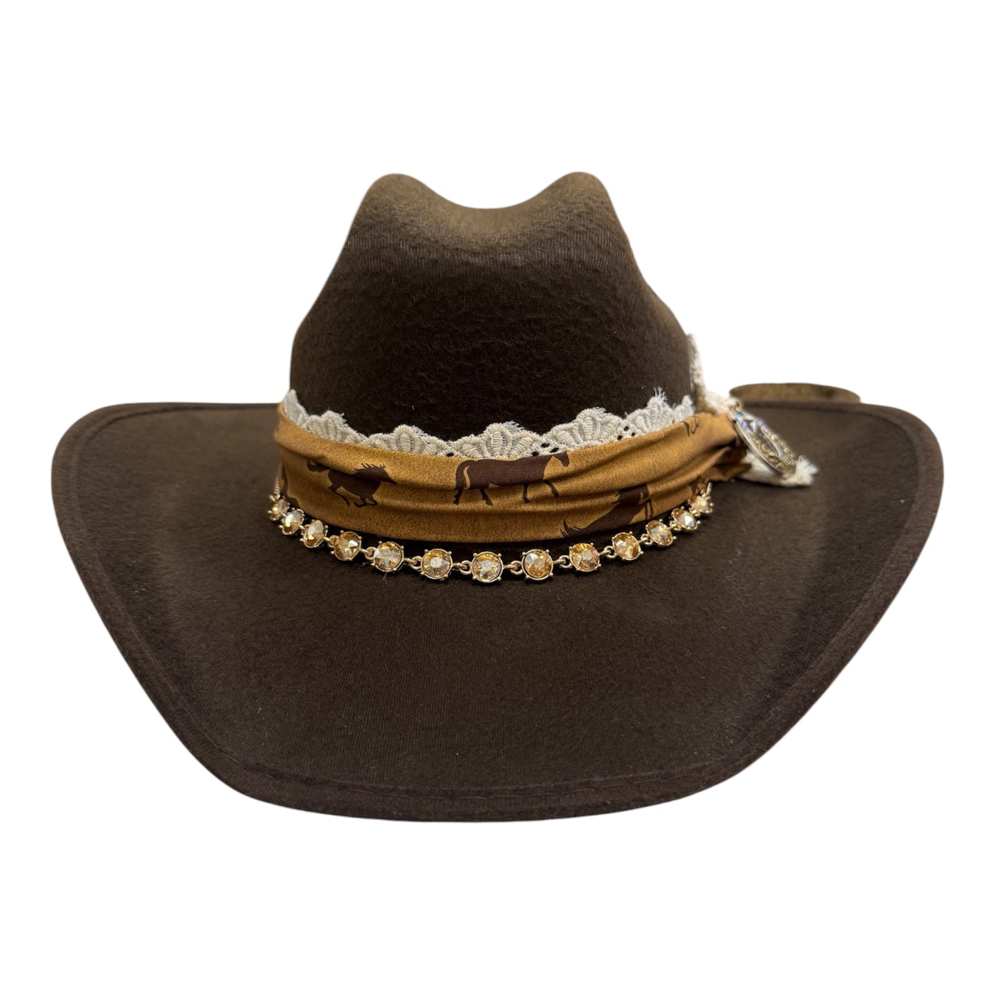 Brown Cowgirl Hat-Md