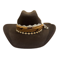 Brown Cowgirl Hat-Md