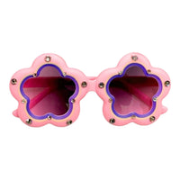 Rhinestone Flower Sunglasses