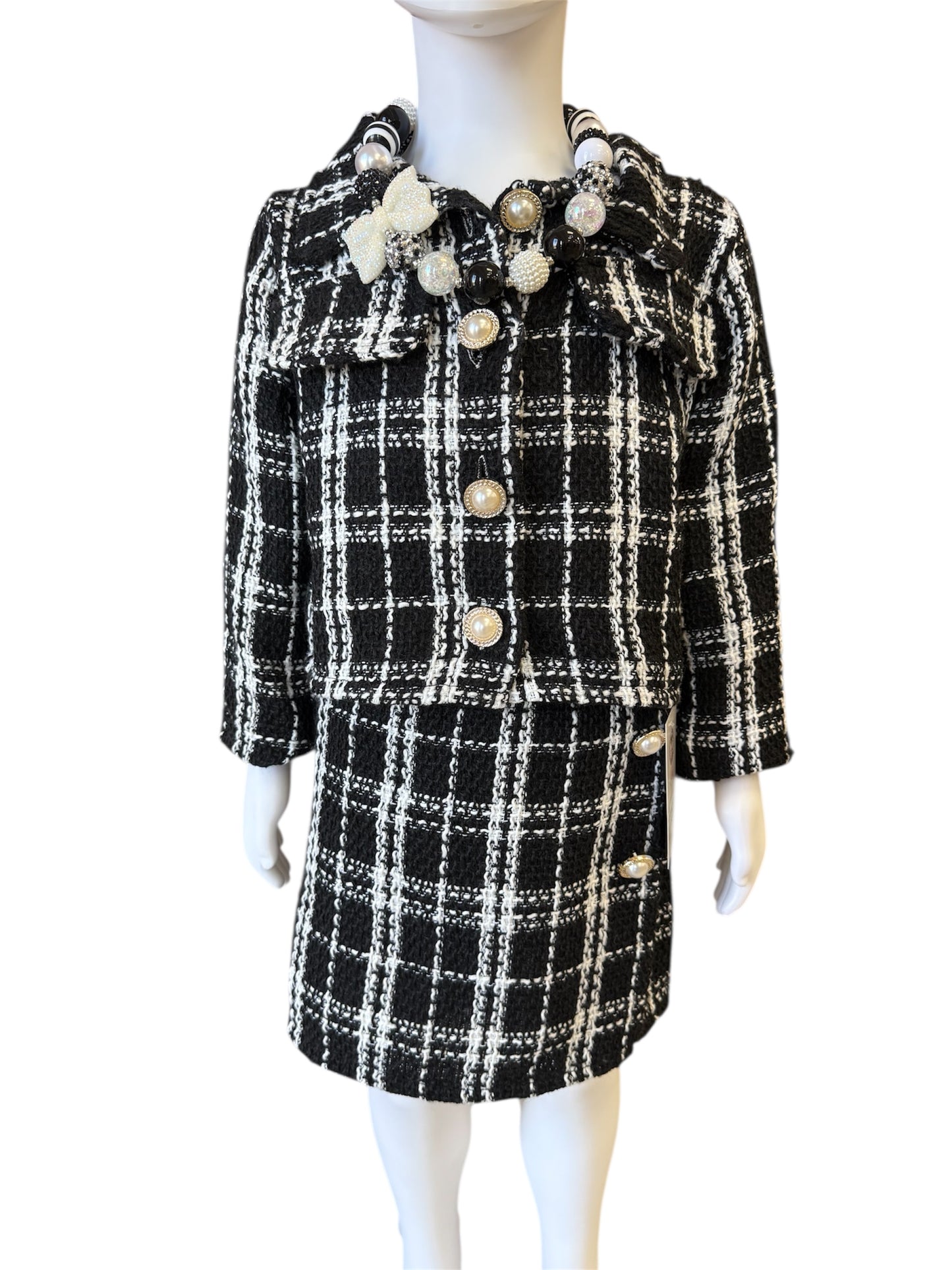 Black/White 2 Piece Set