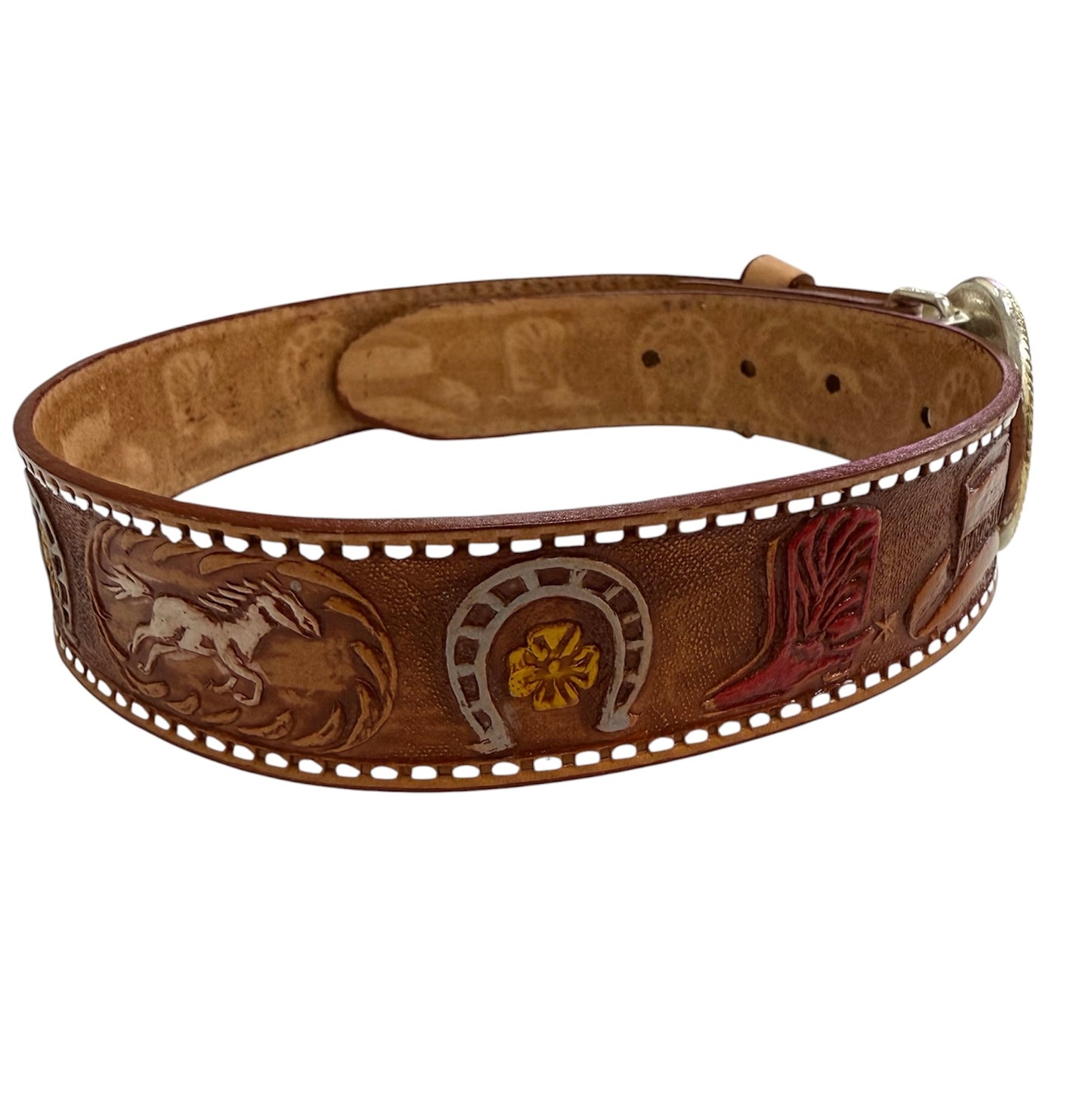 Brown Horse Western Belt