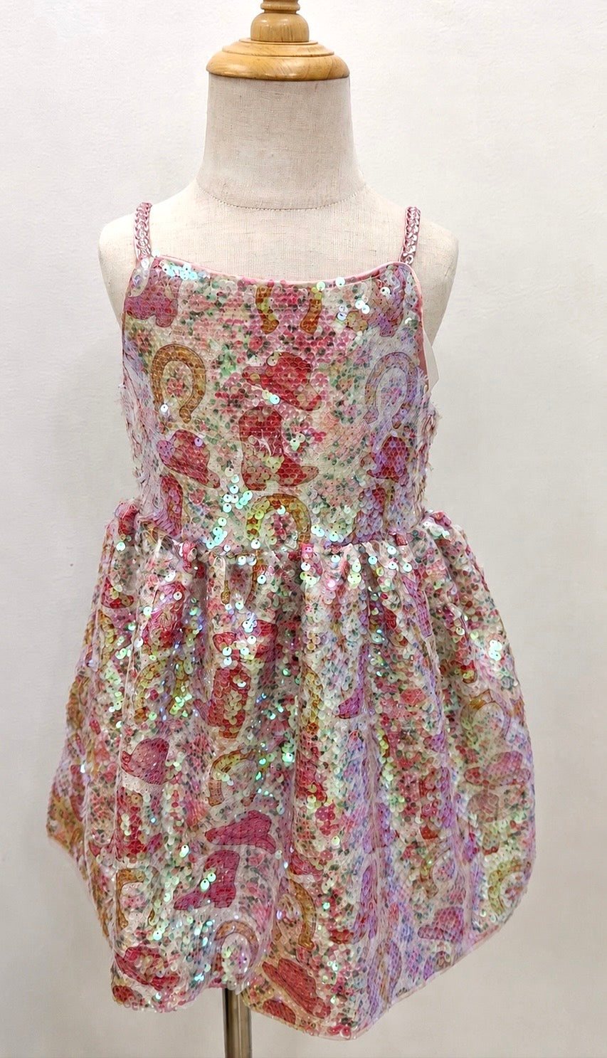 Iridescent Western Dress