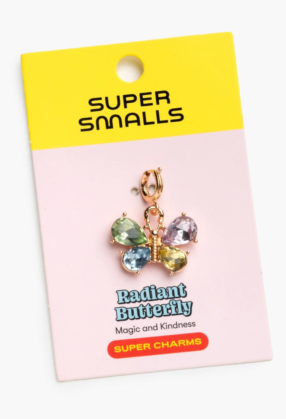 Radiant Butterfly Charm