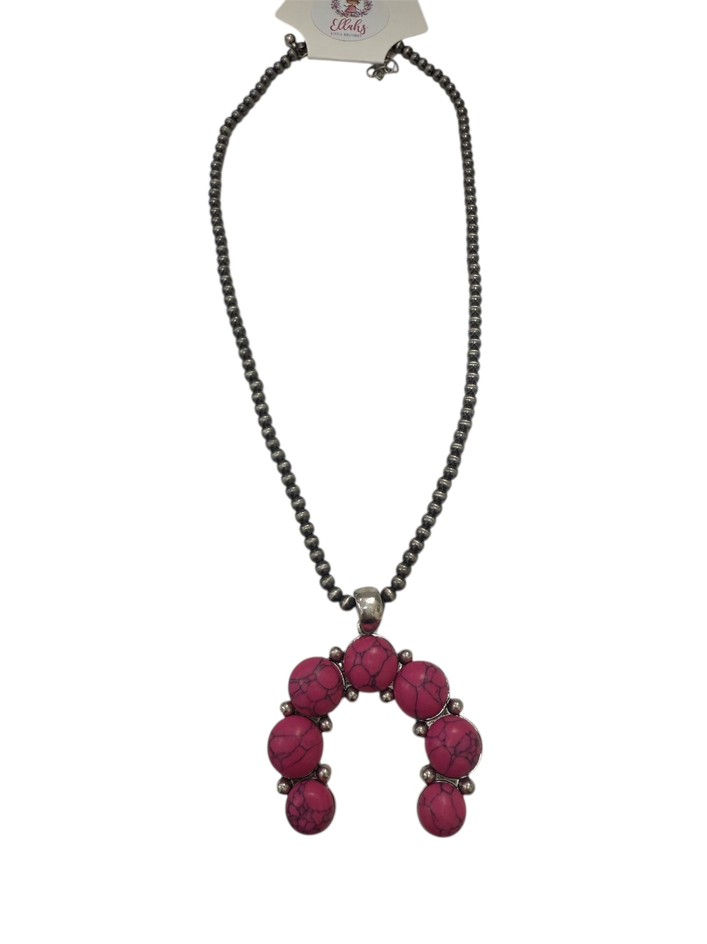 Fuchsia Western Necklace