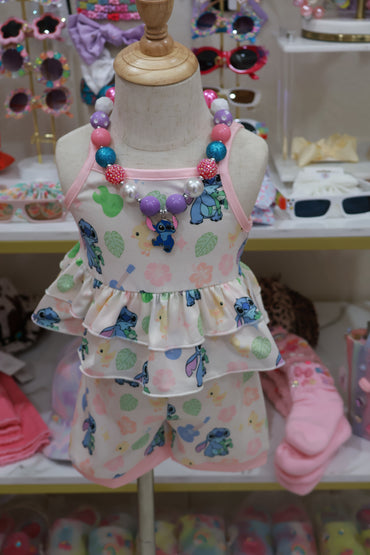 Stitch 2 Piece Short Set