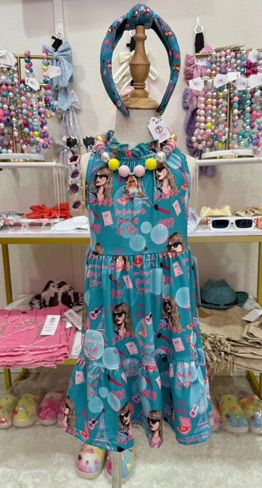 Swiftie Turquoise Dress