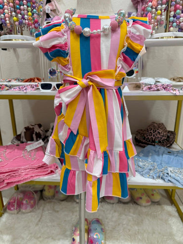 Striped Colorful Dress