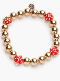 Sweet Strawberry Stretchy Bracelet