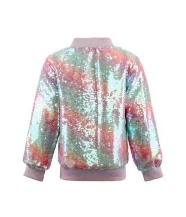 Sequin Bomber Jacket