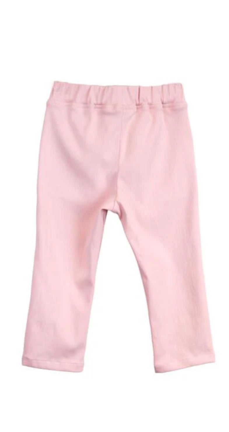 Pink Embellished Pants