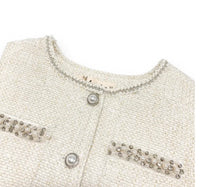 Embellished Tweed Set