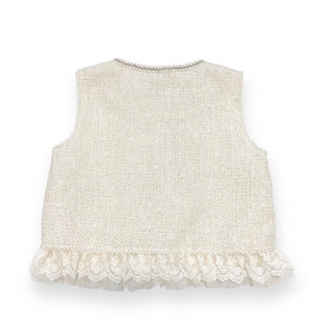 Embellished Tweed Set