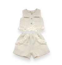 Embellished Tweed Set