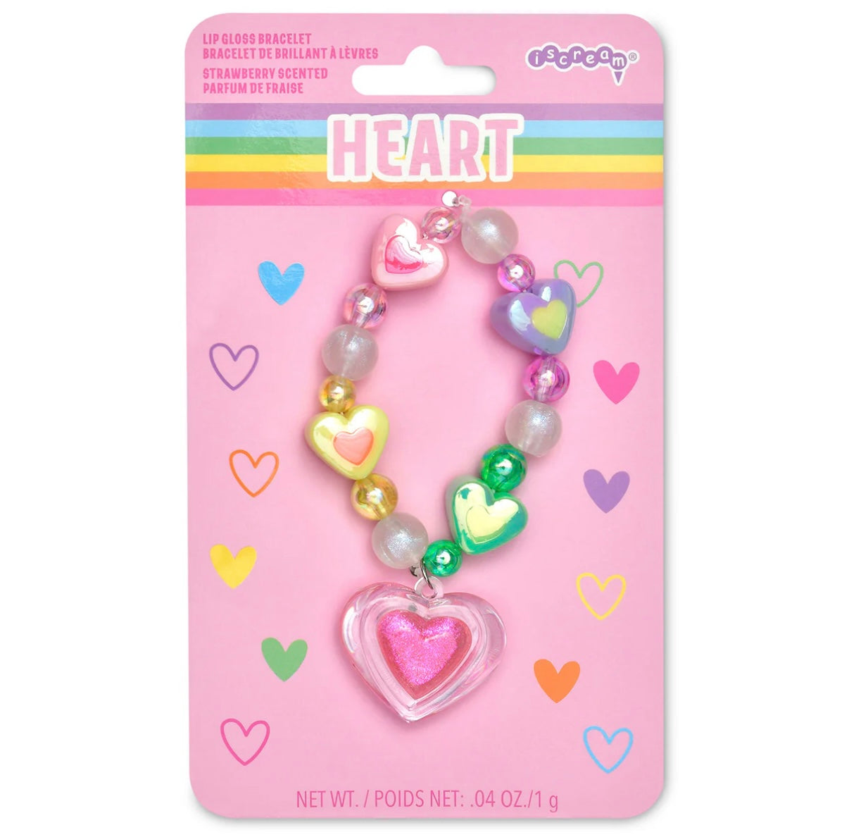Heart Lipgloss Bracelet