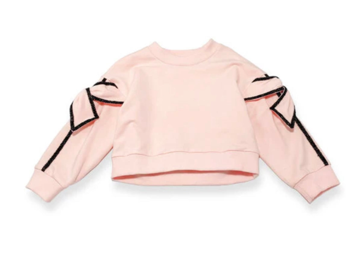 Pink Bow Sweatshirt