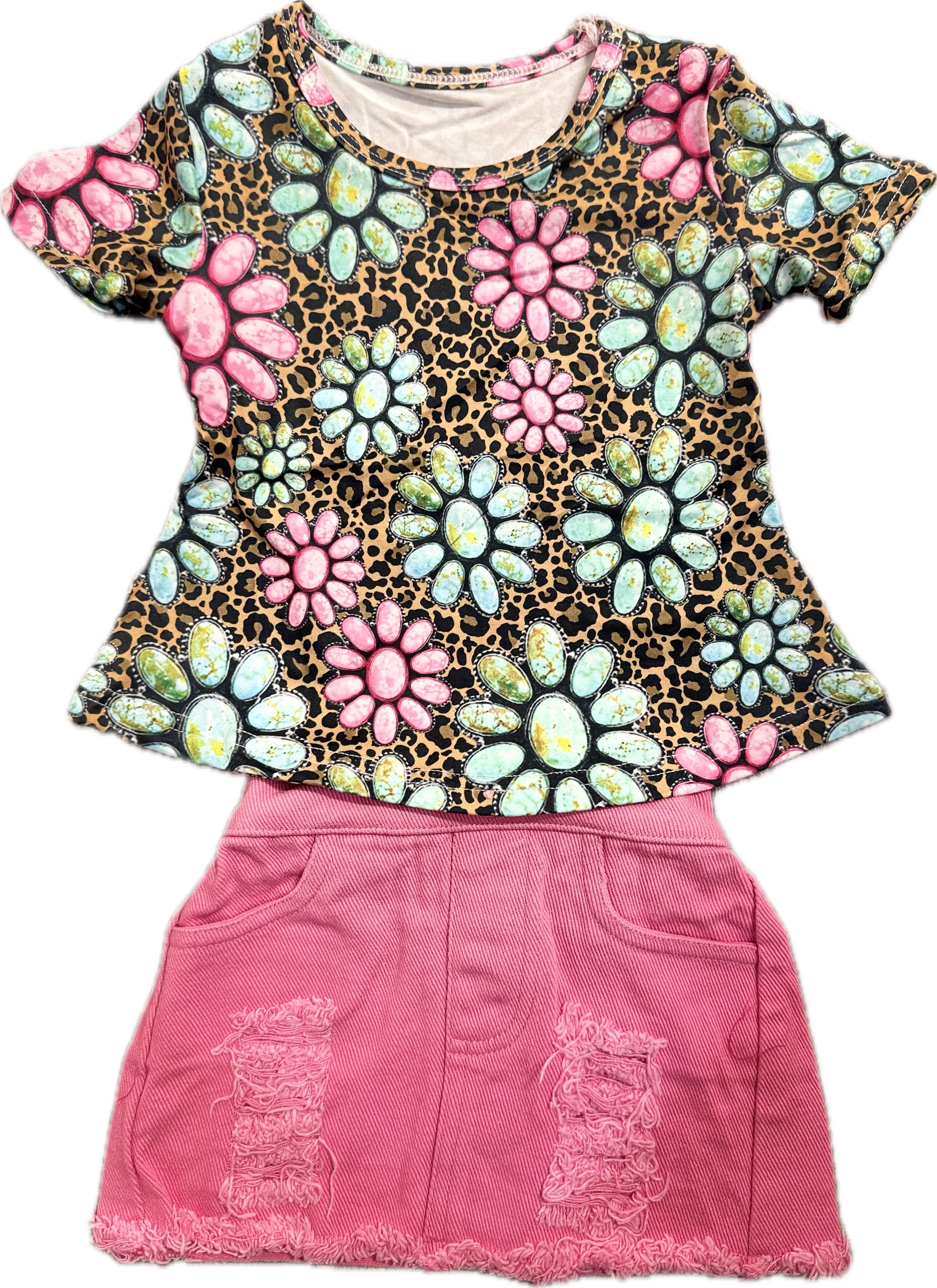 Western 2 pc Skirt Set