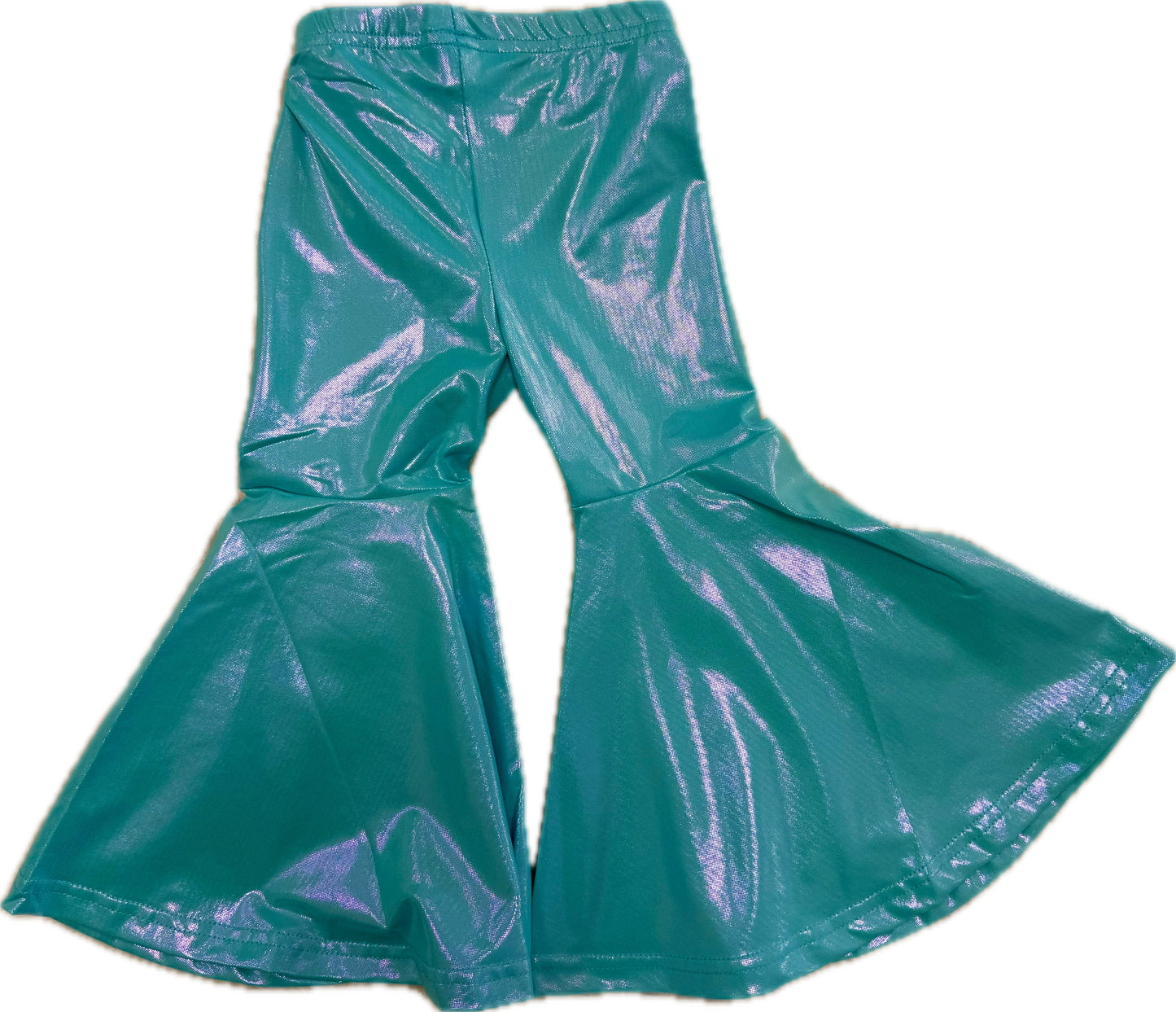 Aqua Shimmer Bell Bottom